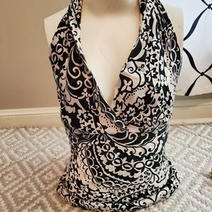 Silk Halter Top